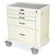 4 Drawer Emergency Cart (Short Cabinet), Breakaway Lock, 100 Breakaway Seals. Standard Package; 2-3", 1-6", and 1-12" Dr