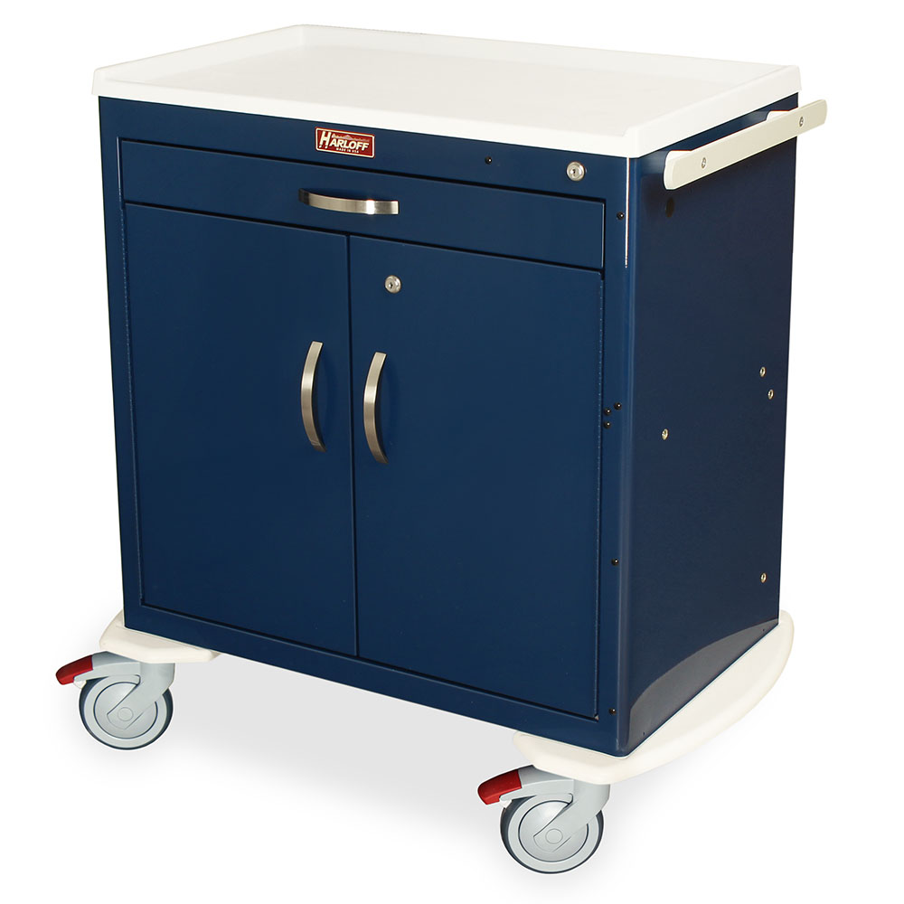 Harloff M-Series Cart - Standard Width Short Cabinet with 24" of Vertical Drawer Space – MDS3024K06