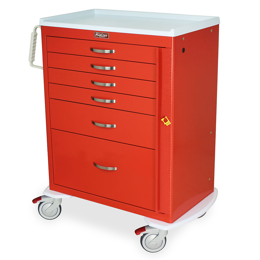 Harloff M-Series Cart - Standard Width Tall Cabinet with 30" of Vertical Drawer Space – MDS3030B15