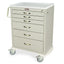Standard Anesthesia Cart, Key lock, Standard Package, 6-3" and 2-6" Drawers REPLACED BY MDS3030K08