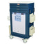 Malignant Hyperthermia Cart with 2.4 Cubic Feet Medical Grade Refrigerator, Three Drawers, Key Lock, MH5300K-AC