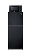 Mid-sized refrigerator-freezer and microwave with built-in allocator, with brackets included (ships in 3 boxes on one pa