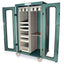 Cath Accessory Package for 3/4 Height 2 Column Cabinets, Preconfigured as follows: left column, top to bottom, 1 MSCATH3