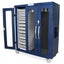Catheter Slide Shelf with 11 Cath Slides, for MedStorMax Full Triple Column Medical Storage Cart without H+H panels, 8 H