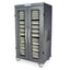 Double Column Medical Storage Cabinet, Glass Doors, Key Lock, MSPM82-00GK