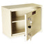 Medium Narcotics Cabinet, Double Locking Outer Door with Two Standard Keys, NC12C16-SK2