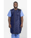 FRONT CLOSING SPECIAL PROCEDURE APRON - .5 mm Light Weight Lead 24X38 Navy Blue - Large
