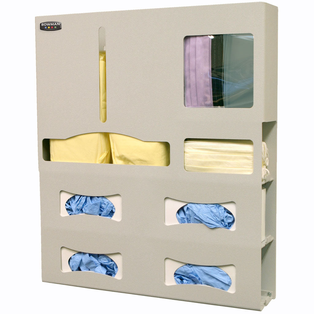 Bowman Dispensers Protective Wear Organizer - 4" - Quad Glove (Model PS412-0212)