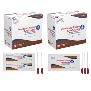Swabsticks - Povidone, Alcohol, Glycerin & Oral