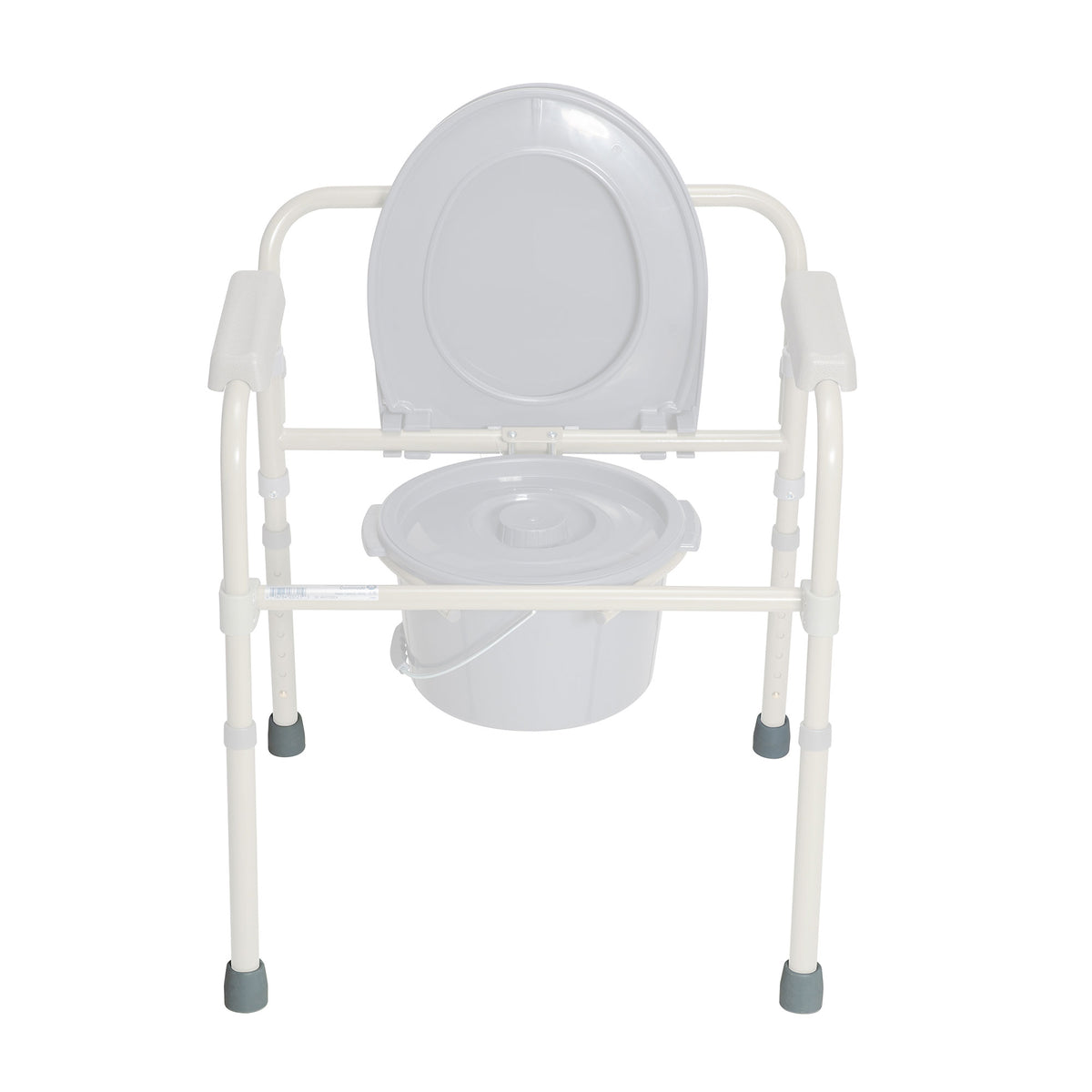 Dynarex Folding Commode Rubber Tip