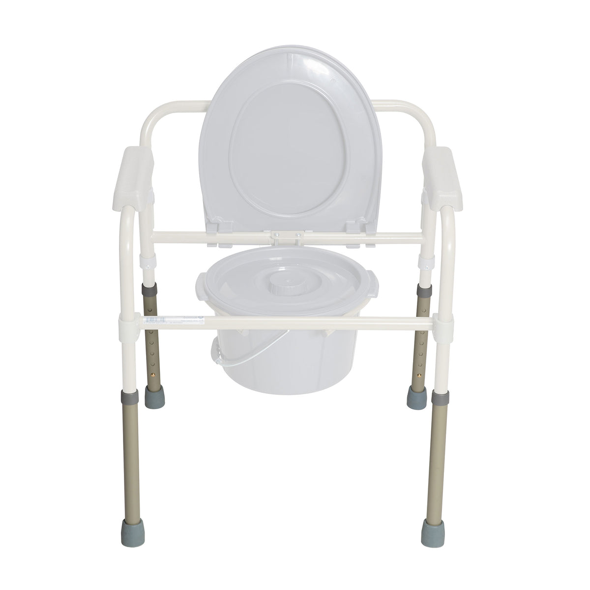 Dynarex Bariatric Bedide Commode Extension Leg with Tip