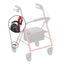 HD Rollator Brake Pad System Code: RPRL-02BP-Q