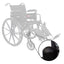 DynaRide Wheelchair Front Fork Stem Cap Code: RPWC17