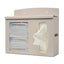 Bowman Locking Hygiene Center without Sanitizer, ABS • 13.8"W x 5.3"D x 12.65"H