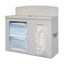 Bowman Locking Hygiene Center without Sanitizer, Steel • 13.65"W x 5.17"D x 11.75"H