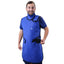 FRONT CLOSING SPECIAL PROCEDURE APRON - .25 mm Lead Free 24X38Shimmering Navy Blue - Large