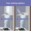 30 inch wide convertible range hood for ducted or ductless use