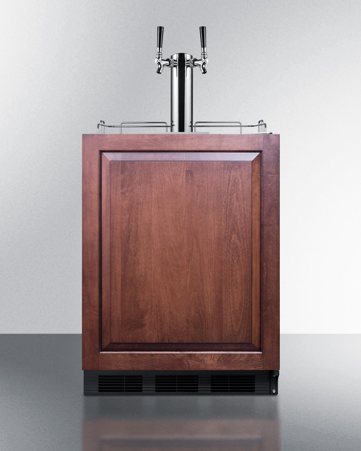 Accucold Built-in undercounter ADA height commercially listed dual tap combination beer – SBC58BLBIADAIFTWINCFB