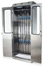 SureDry Painted Low Carbon Steel 60" Wide Scope Drying Cabinet (2 Each 30" Cabinets) Capacity of 20 Scopes, Tempered Gla