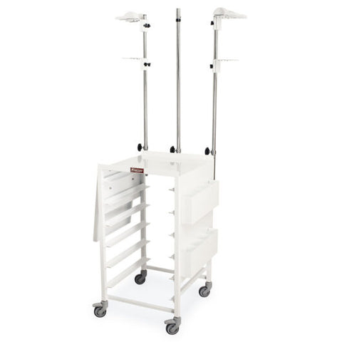 Harloff Jet Cart Scope Drying System with Six Scope Tray Capacity, STC-AL6-JET