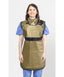COAT APRON - .5 mm Light Weight Lead 24X40 Shimmering Tan - Medium