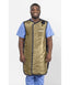 FRONT CLOSING SPECIAL PROCEDURE APRON - .5 mm Regular Lead 22X38 Shimmering Tan - Medium