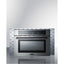 Stainless steel trim kit to extend width of CMV24 speed oven to 30"