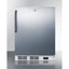 24" wide shell hood in stainless steel