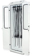 SureDry Painted Low Carbon Steel 36" Wide Scope Drying Cabinet, Capacity of 12 Scopes for more flexible access for scope