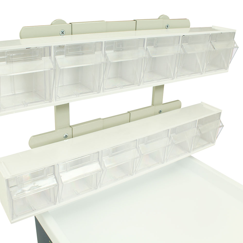 Tilt Bin, MRI-Safe, with Mounting Clip