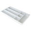 Seven Compartment Medical Cart Drawer Tray, Molded Plastic, TRAY7COMP