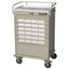 Value Med-Bin Cart with Basic Electronic Pushbutton Lock with Key Lock Override. Factory Set User and Supervisor Code.