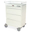 Standard Punch Card Cart with Basic Electronic Pushbutton Lock with Key Lock Override. Factory Set User and Supervisor