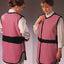 FRONT CLOSING SPECIAL PROCEDURE APRON - .25 mm Lead Free 24X38 Tye Dye - Large