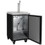 Tapping equipment with single tap to serve beer from most kegerators