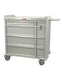 OptimAL Line, All-Aluminum, Med-Bin Cart with BEST® Lock, includes 42-each 3.5-inch Bins, Standard Package Includes Pull