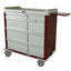 Standard Punch Card Cart with BEST® Lock, Capacity of 750 Cards, Includes Pull-out Shelf, Locking Narcotics Box, and Adj