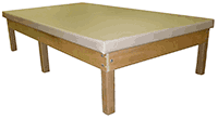 Bailey 4' x 7' Mat Table, Six Legs, 1000 LB Capacity - Model 4520