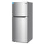 10 cu.ft. top mount refrigerator-freezer in a stainless steel look with icemaker