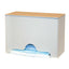 Face Mask Dispenser Earloop Style Bulk Countertop Maple ABS