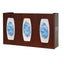 Glove Box Dispenser Triple Divided Vert/Horiz Cherry ABS