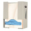PPE Dispenser Gown Large Volume Quartz Beige ABS