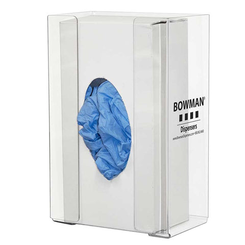 Glove Box Dispenser Single Food Service Clear PETG