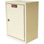 Stainless-Steel Narcotics Cabinet, Medium, Double Door, Double Lock 16" H x 12" W x 8" D