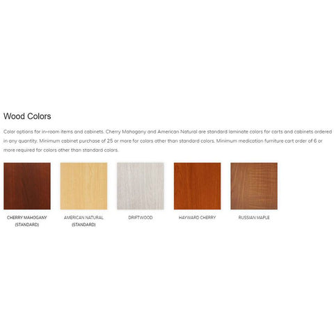 Harloff Wood Vinyl Coated Aluminum American Natural Cabinet Finish. Standard Package Includes Pull-Out Shelf and