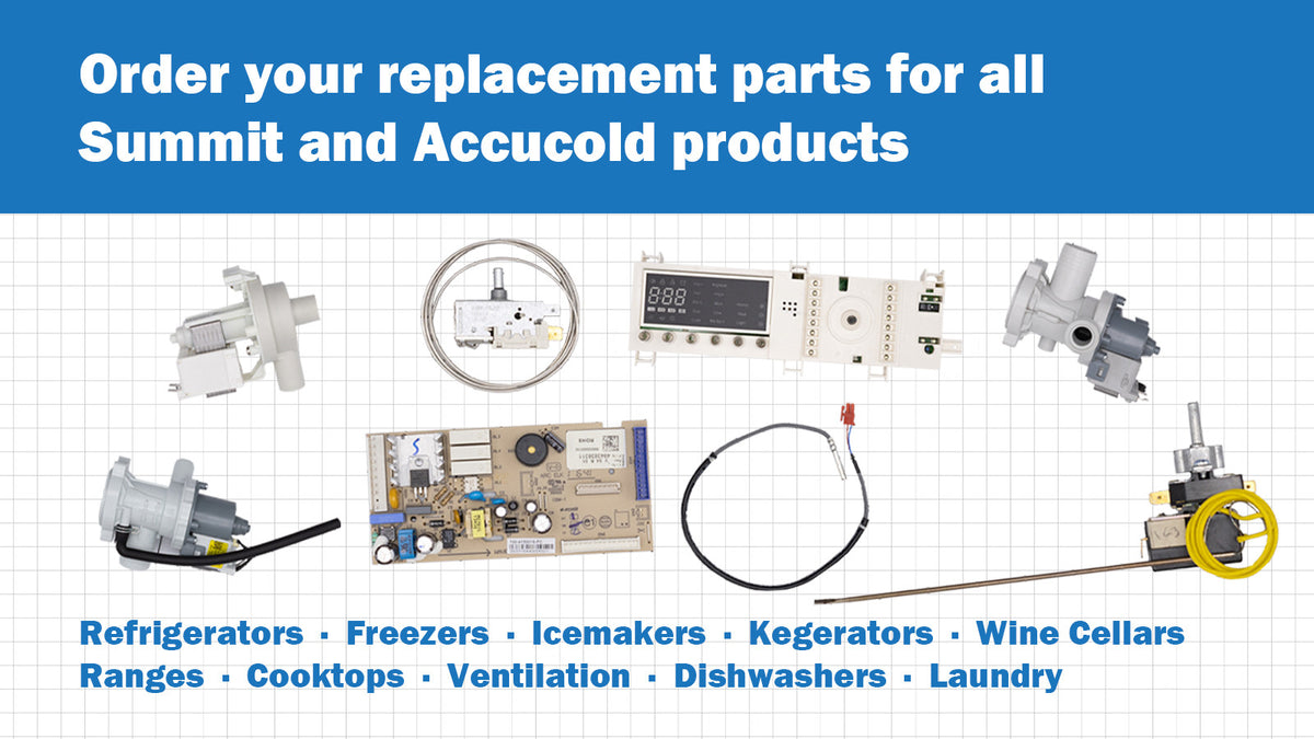 Accucold Kit to convert select SUMMIT natural gas range with battery ignition ("P" series) into LP gas