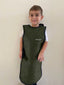 PEDIATRIC FRONT CLOSING SPECIAL PROCEDURE APRON - .5 mm Regular Lead 12x29 Grey -Medium