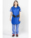 EASY WRAP - .5 mm Lead Free with Thyroid Collar 24X40 Royal Blue - Medium