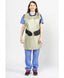 EASY WRAP - .5 mm Lead Free with Thyroid Collar 26x42 Antimicrobial Beige - Extra Extra Large