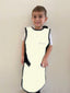 PEDIATRIC APRON EASY WRAP - .5 mm Lead Free 12X29 Antimicrobial Beige - Medium